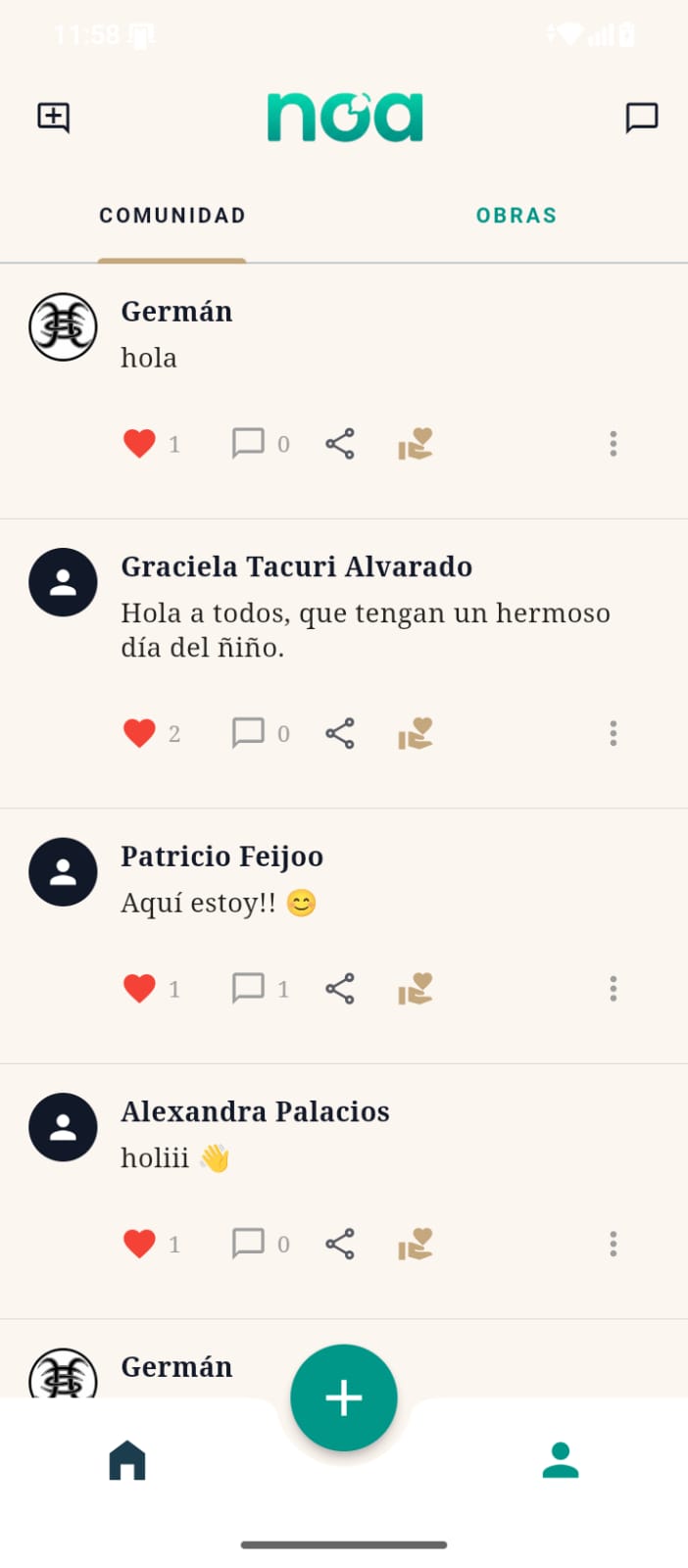 Captura de la aplicación